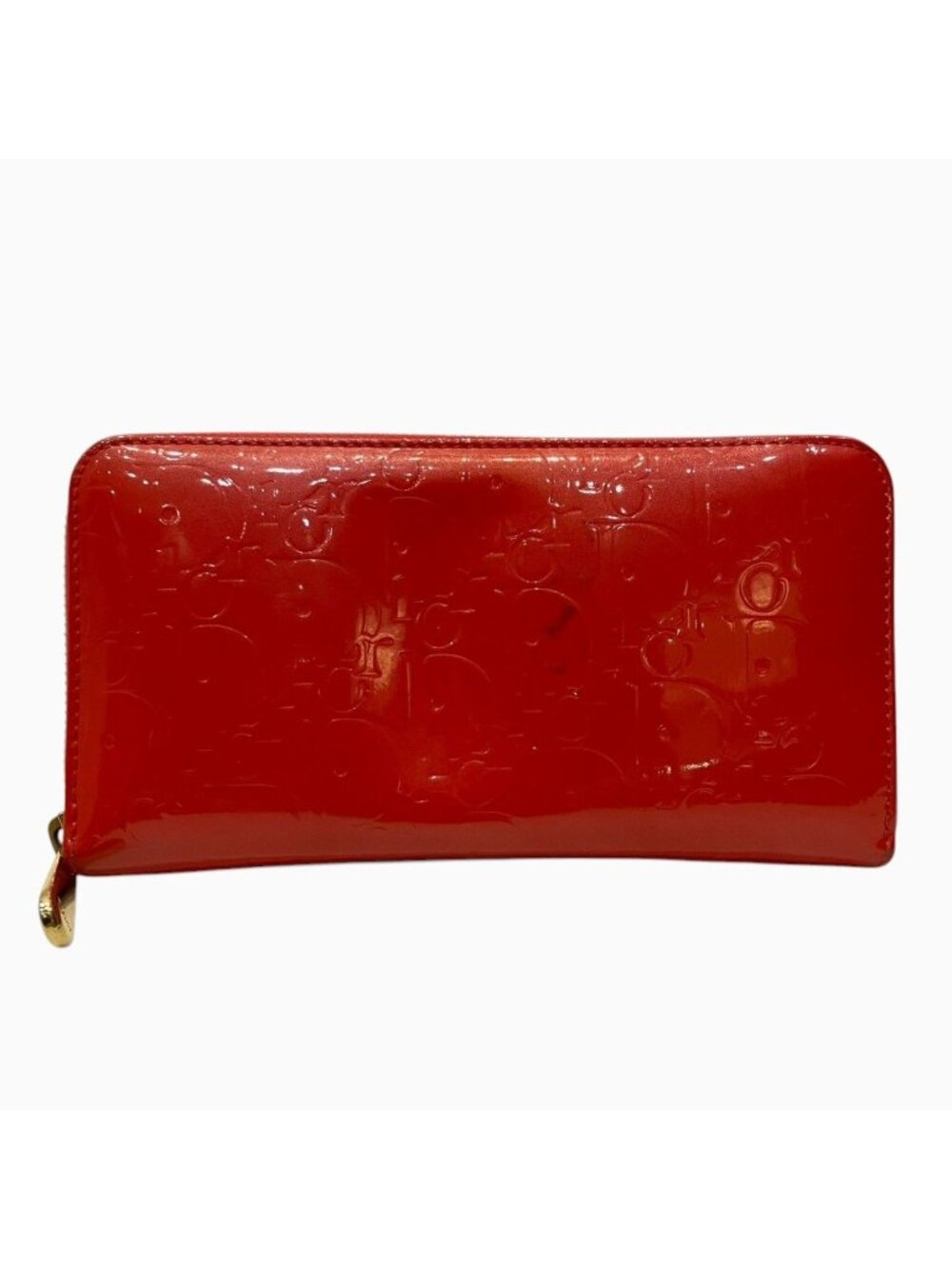 Dior Trotter Wallet Patent Leather